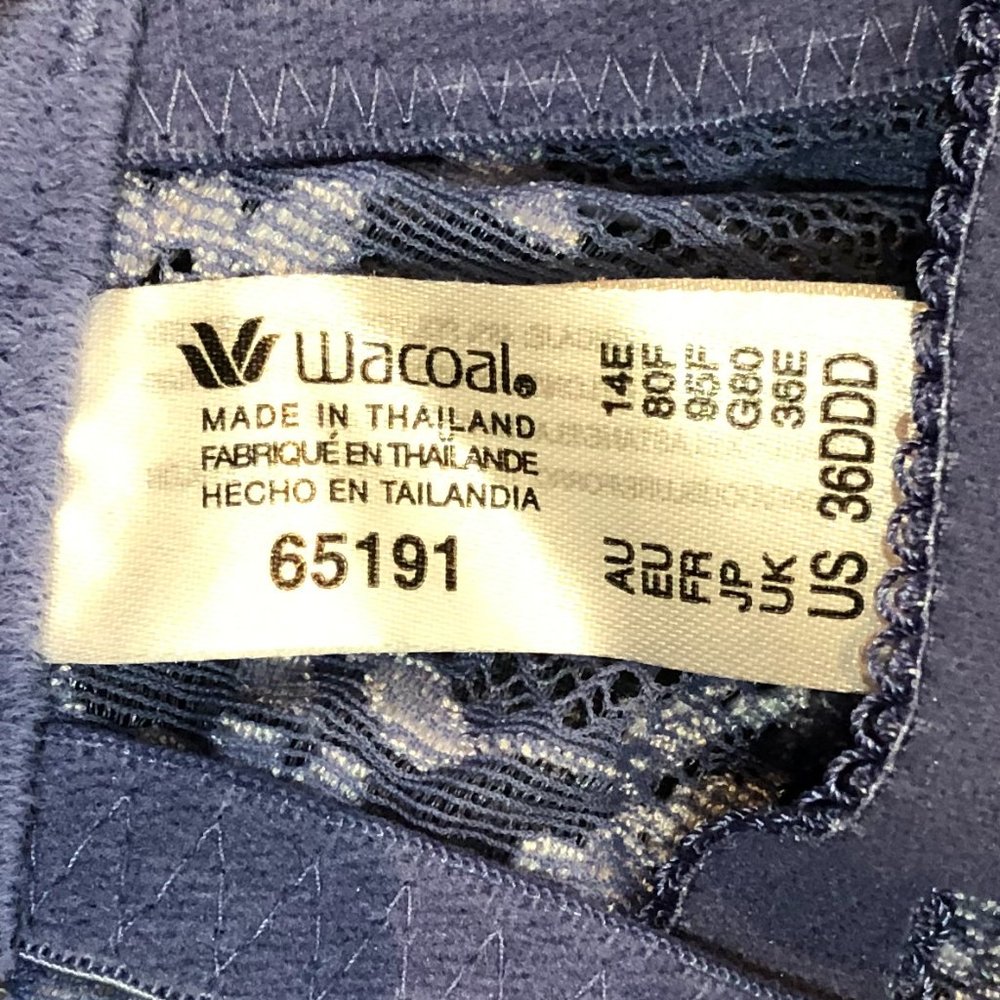 Wacoal Embrace kanten beugelbeha voor dames, Zwart, 80B